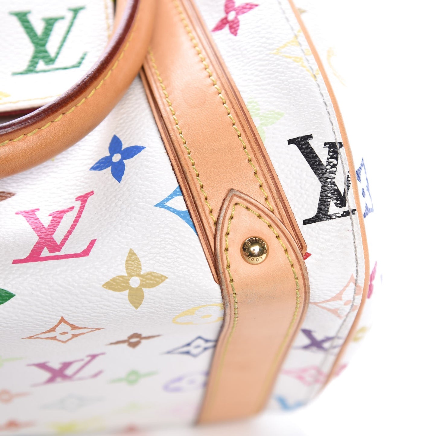 Monogram Multicolor Priscilla White