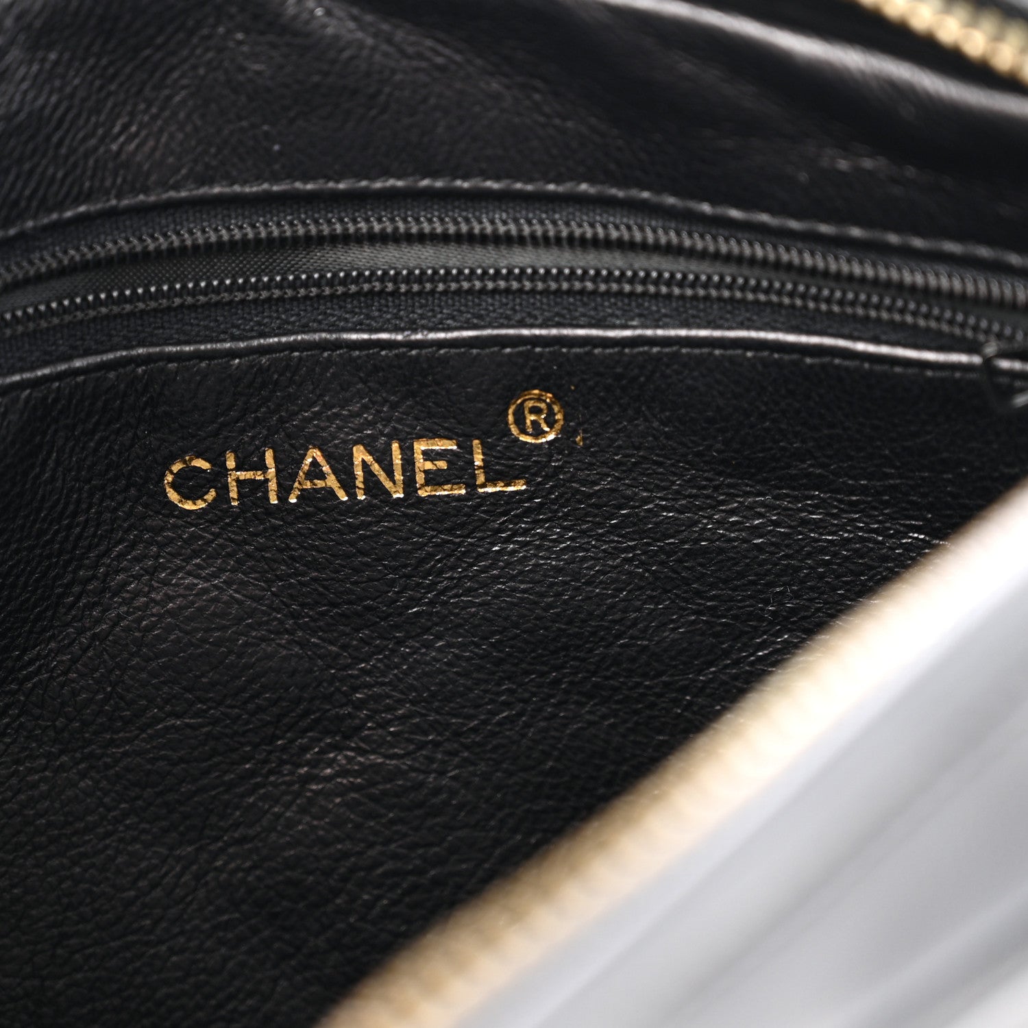 Chanel Lambskin Quilted CC Tassel Camera Case Black 6 of 13
