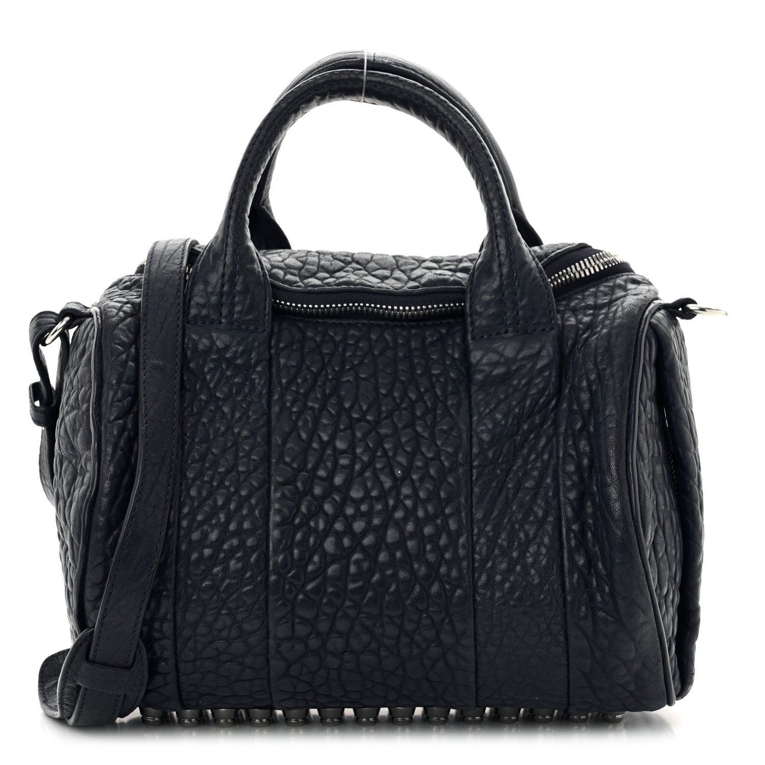 Alexander Wang Pebbled Lambskin Rockie Neptune Rhodium Hardware 1 of 13