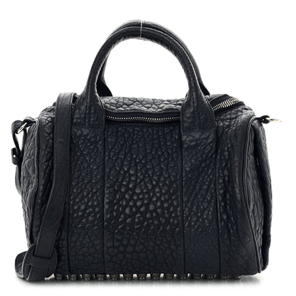 Alexander Wang Pebbled Lambskin Rockie Neptune Rhodium Hardware 1 of 13