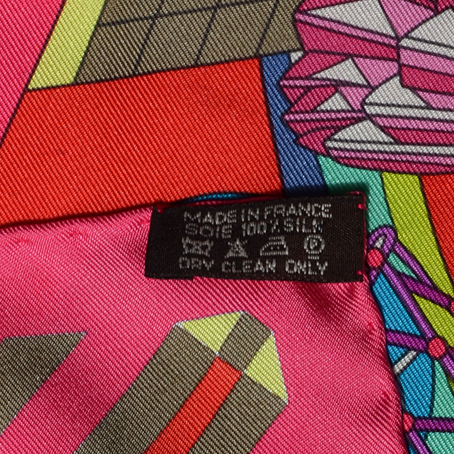 Hermes Silk Les Trophees Scarf 90 6 of 6