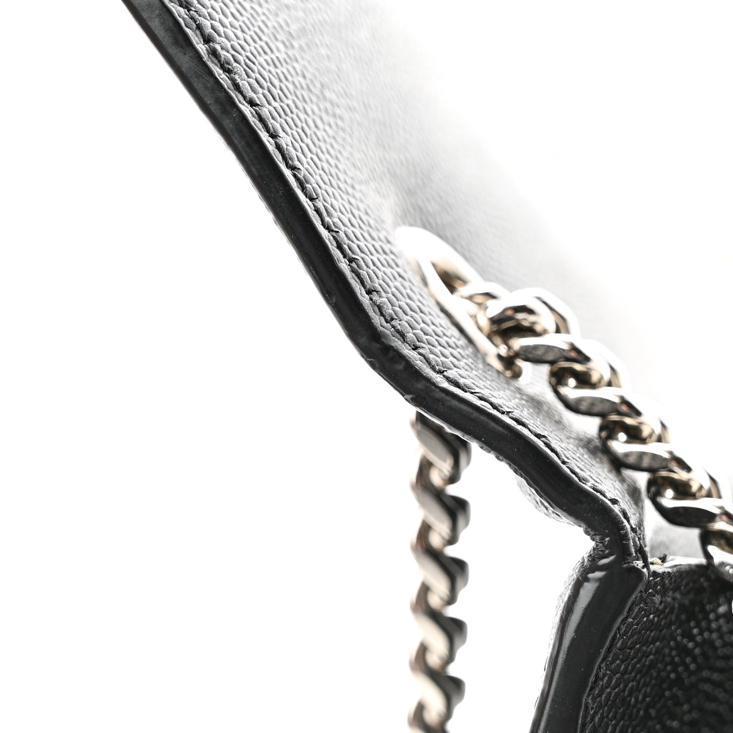 Saint Laurent Grain De Poudre Medium Classic Monogram Kate Satchel Black 14 of 15