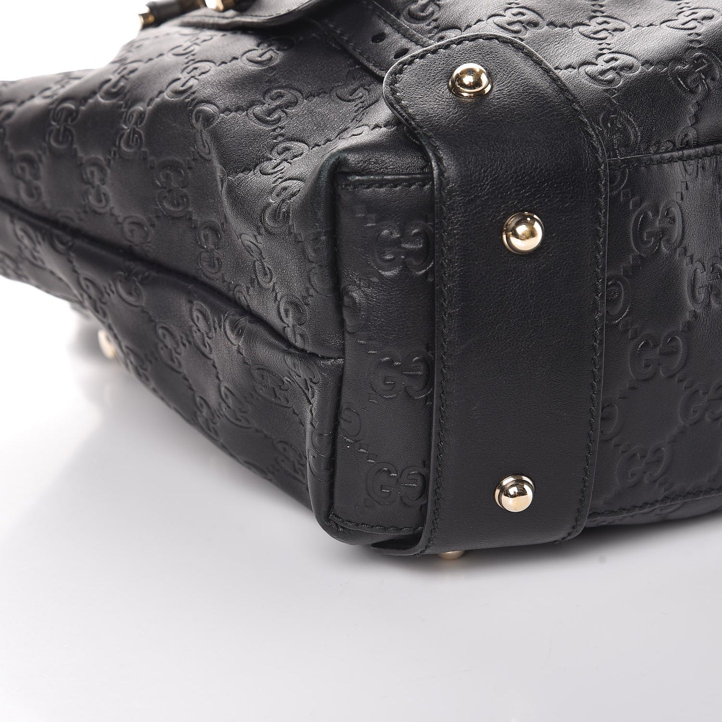 Guccissima Small Pelham Shoulder Bag Black