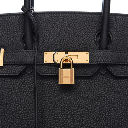 Hermes Togo Birkin 30 Black 7 of 10