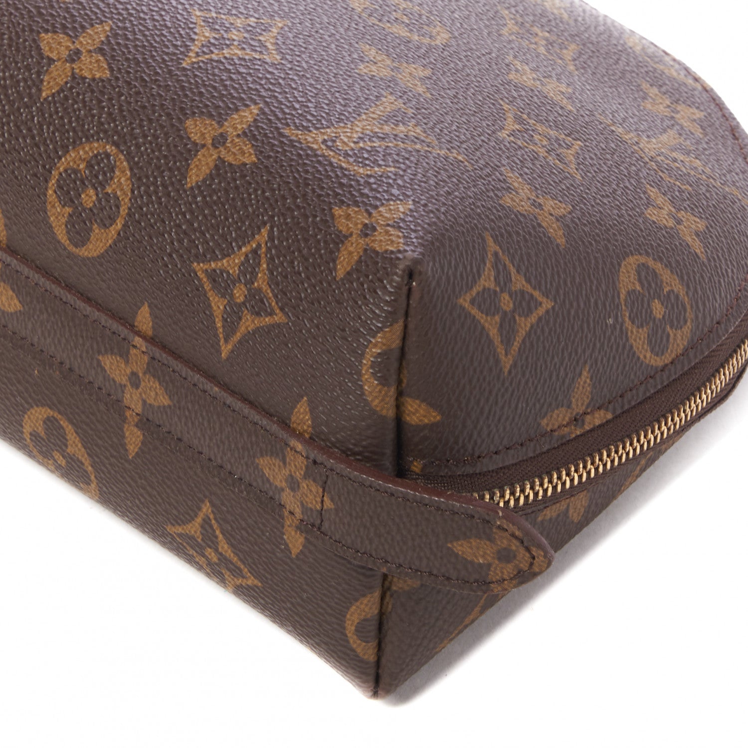 Louis Vuitton Monogram Trousse Demi Ronde 5 of 7