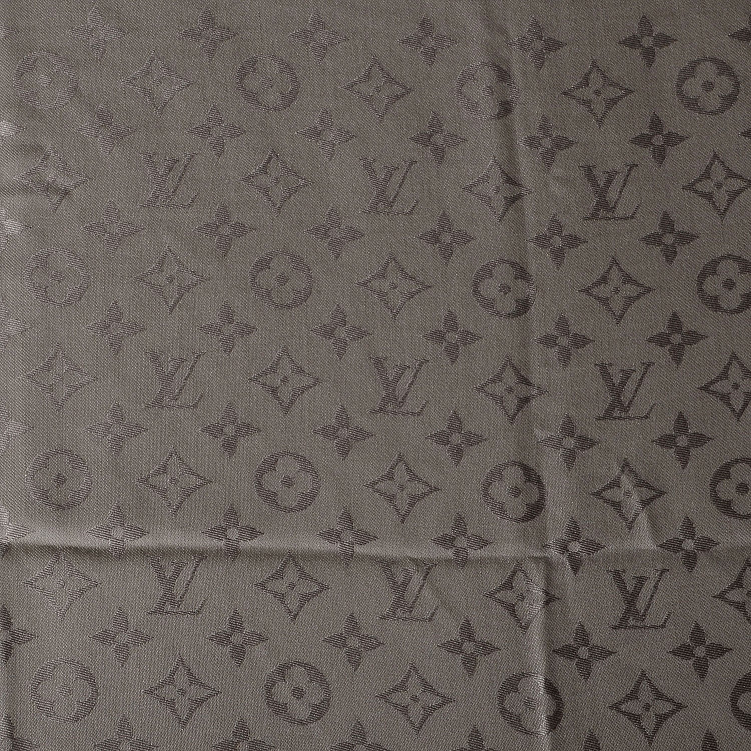 Louis Vuitton Silk Wool Monogram Shawl Verone 4 of 5