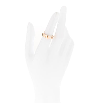 Cartier 18K Pink Gold 5.5mm LOVE Ring 51 5.75 2 of 4