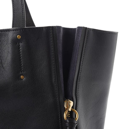Chloe Smooth Calfskin Medium Milo Shopping Tote Black 11 of 14