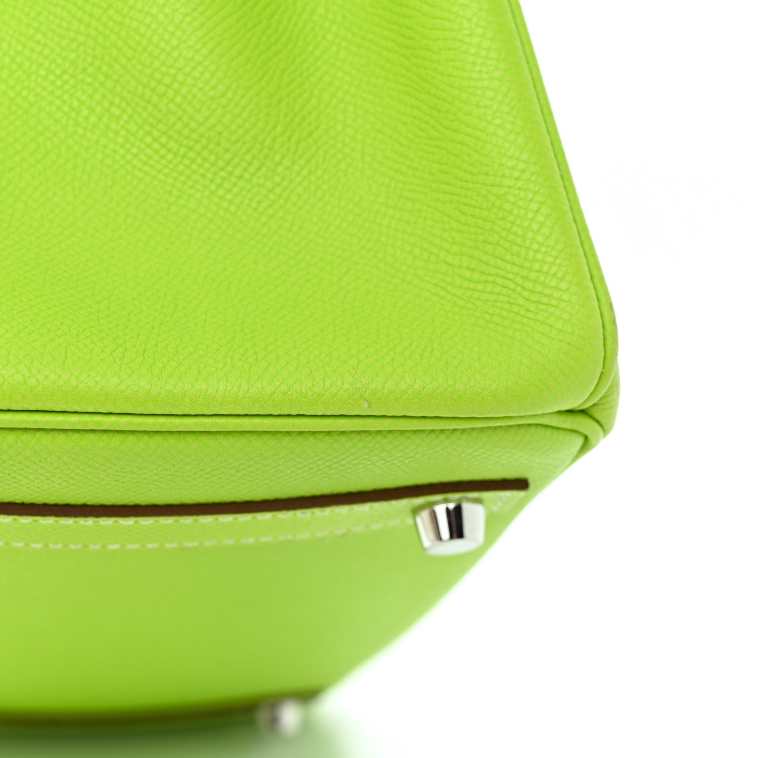 Hermes Epsom Candy Birkin 30 Kiwi Lichen 15 of 19