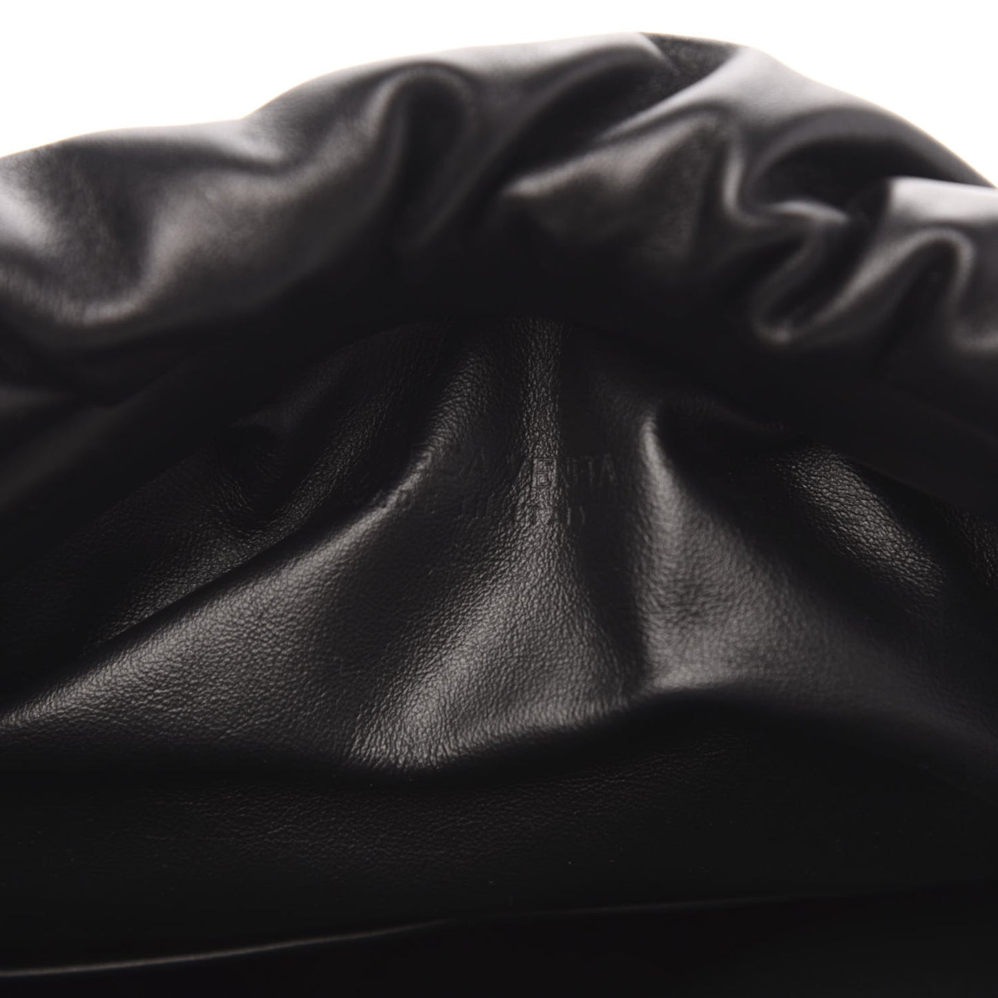 Nappa The Fringe Pouch Shoulder Bag Black