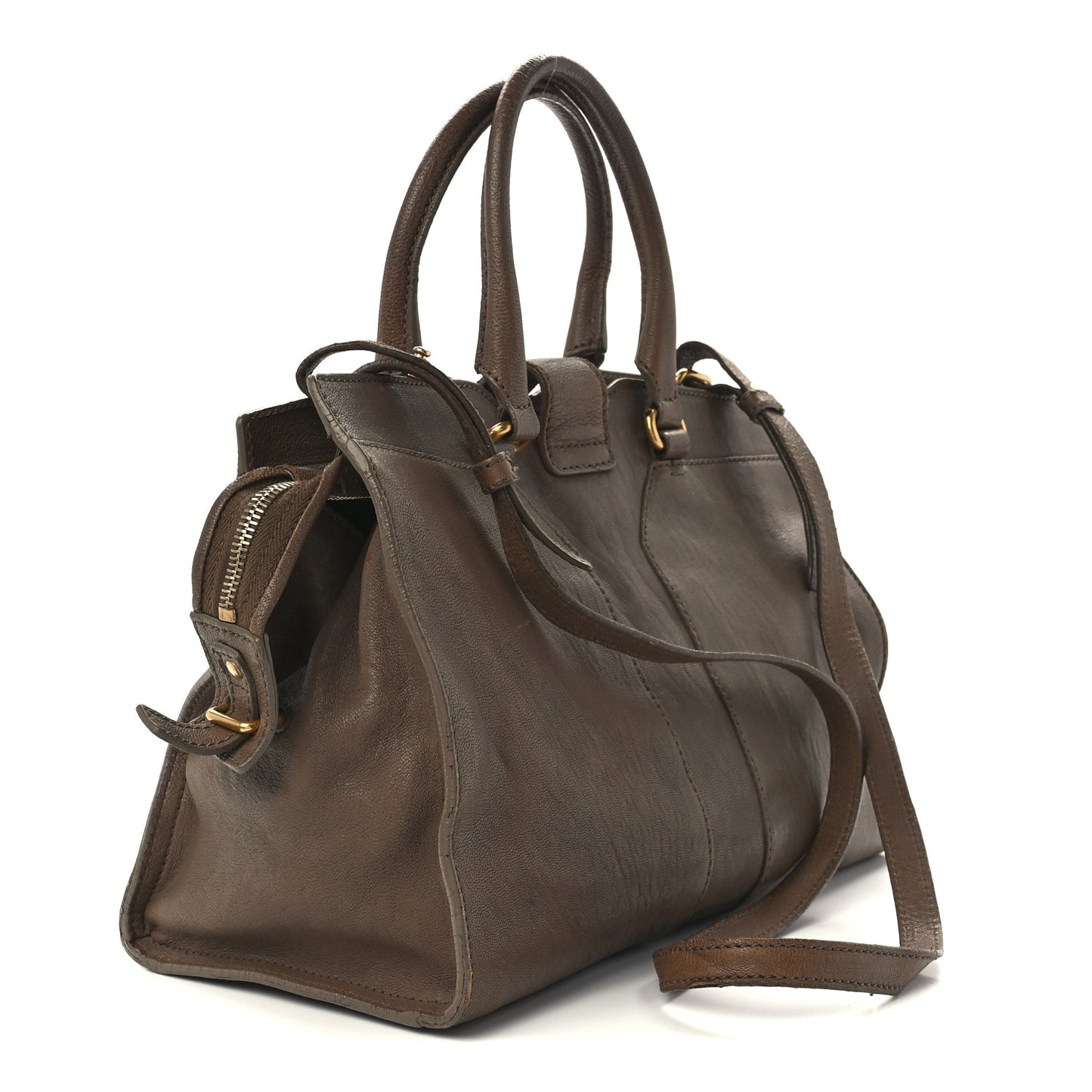 Sheepskin Medium Cabas ChYc Taupe