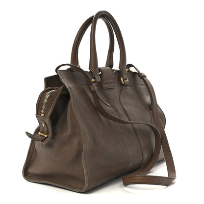 Saint Laurent Sheepskin Medium Cabas ChYc Taupe 3 of 10