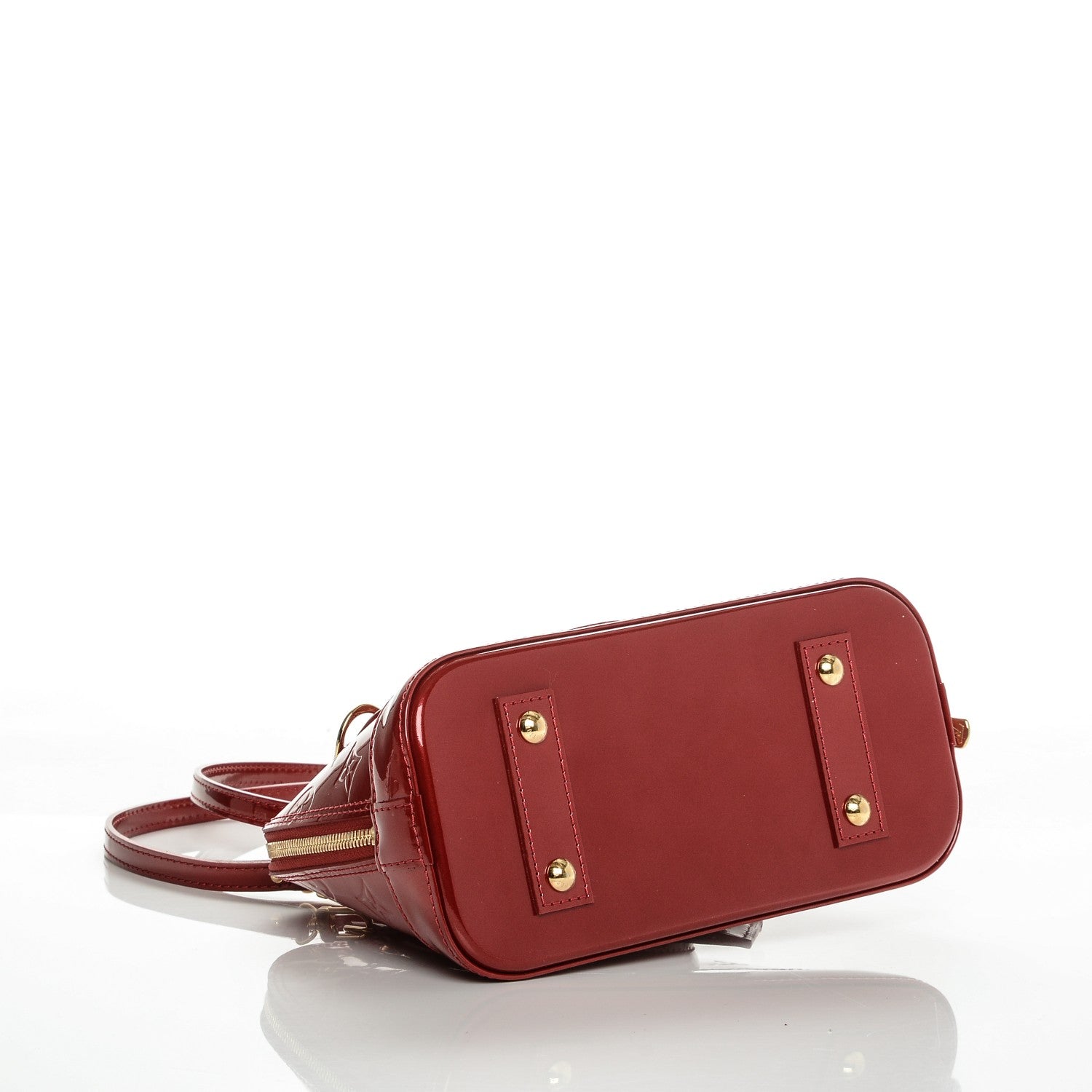 Louis Vuitton Vernis Alma BB Pomme D'Amour 4 of 6