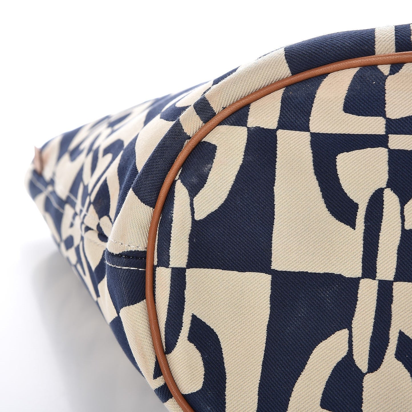 Canvas Chain De Ancre Beach Tote Navy