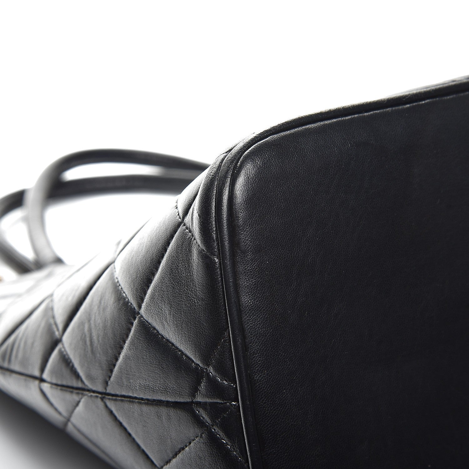 Chanel Lambskin Quilted Medallion Tote Black 10 of 15