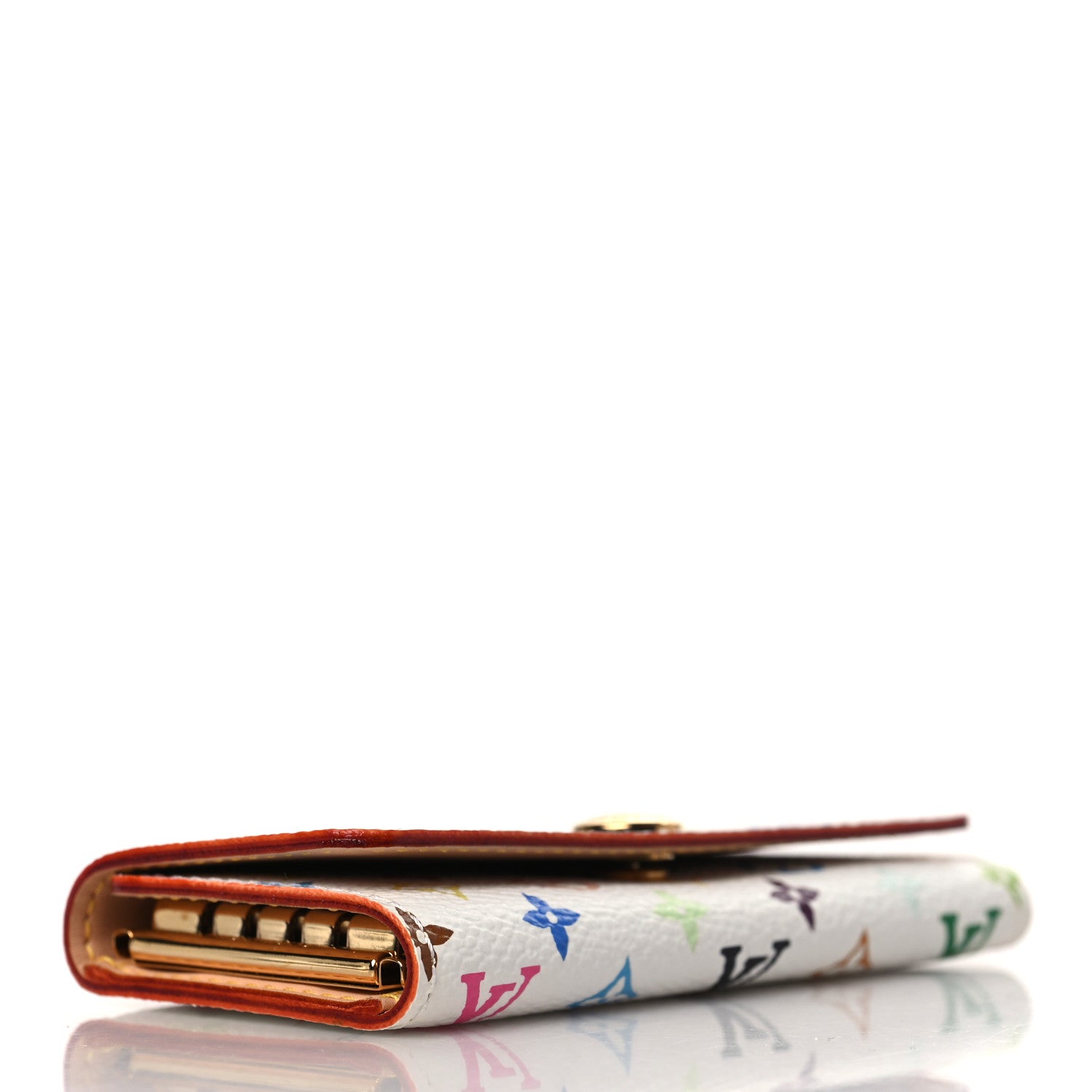 Louis Vuitton Monogram Multicolor Multicles 4 Key Holder White 4 of 6
