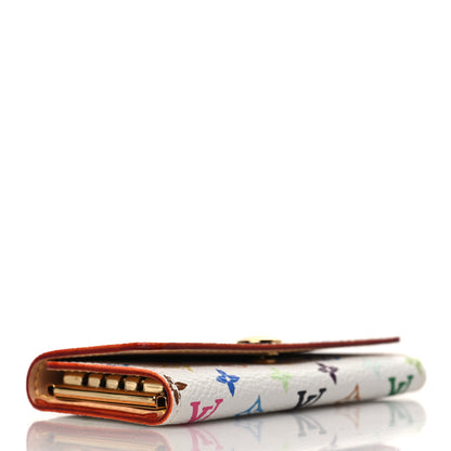 Louis Vuitton Monogram Multicolor Multicles 4 Key Holder White 4 of 6