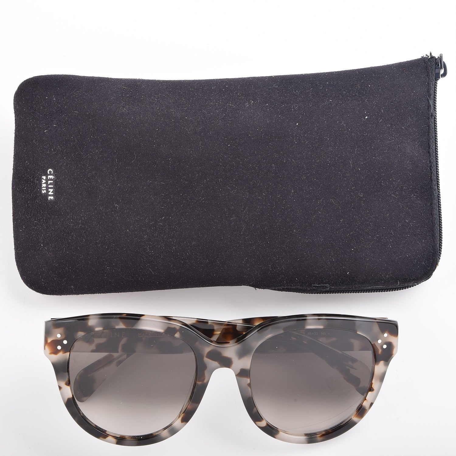 Celine Audrey Sunglasses CL 41755 Spotted Havana 7 of 7