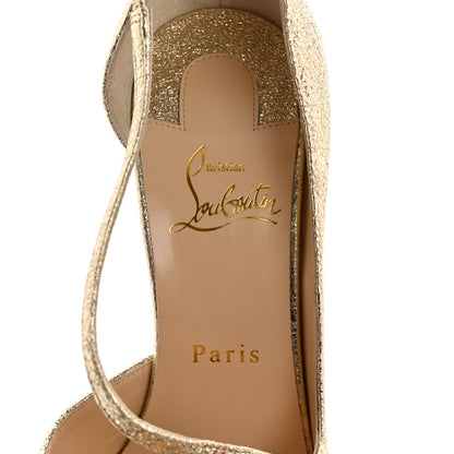 Christian Louboutin Specchio Vintage Jumping 100 Pumps 38 Platine 7 of 10