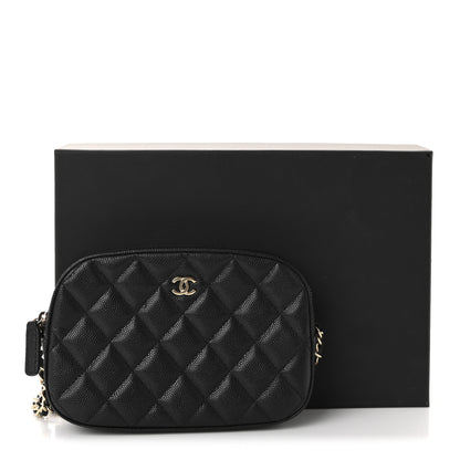 Chanel Caviar Quilted Vanity With Chain Black 11 of 11