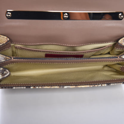 Valentino Garavani Python Va Va Voom Shoulder Bag 5 of 7