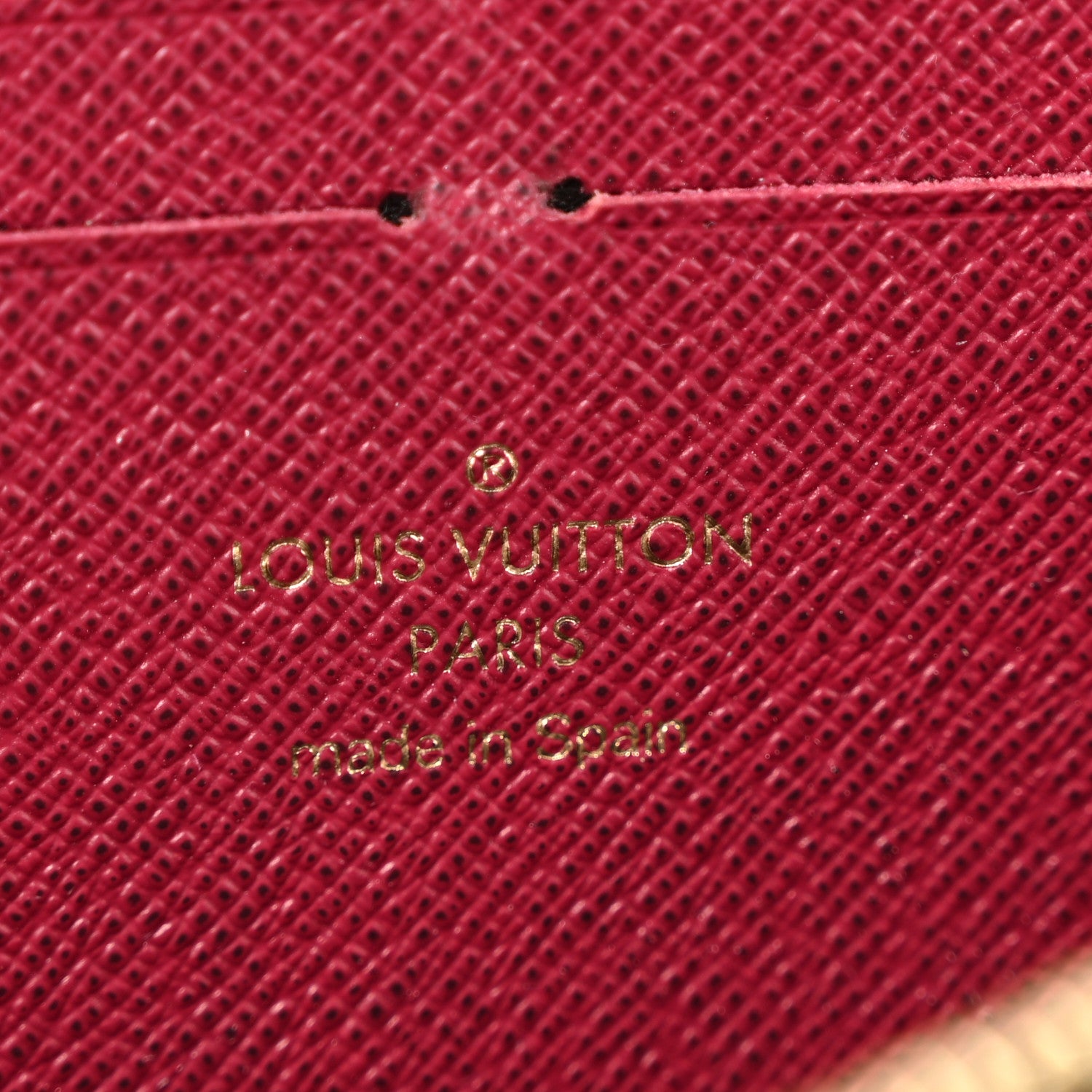 Louis Vuitton Monogram Clemence Wallet Fuchsia 6 of 10