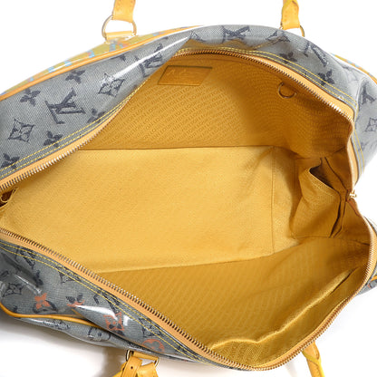 Louis Vuitton Monogram Pulp Defile Weekender GM Yellow 5 of 7