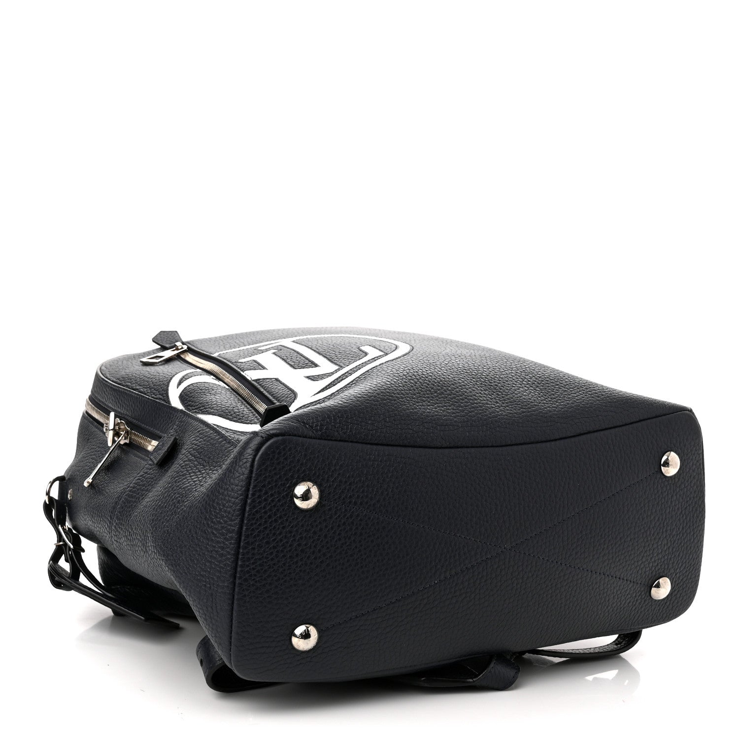 Louis Vuitton Taurillon Armand Initials Backpack Navy 4 of 9