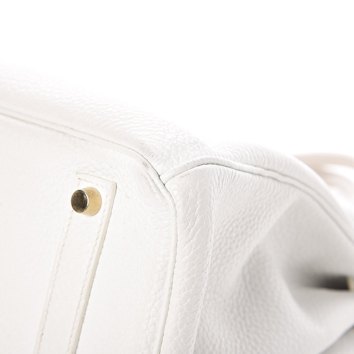 Taurillon Clemence Birkin 35 White