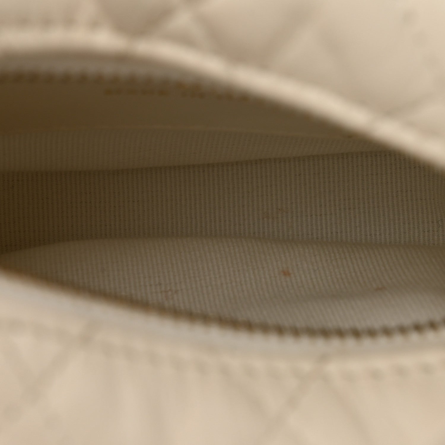 Chanel Lambskin Quilted Chain Around Pouch Hobo White 5 of 13