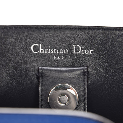 Christian Dior Bullcalf Medium Diorissimo Tote Blue 7 of 8