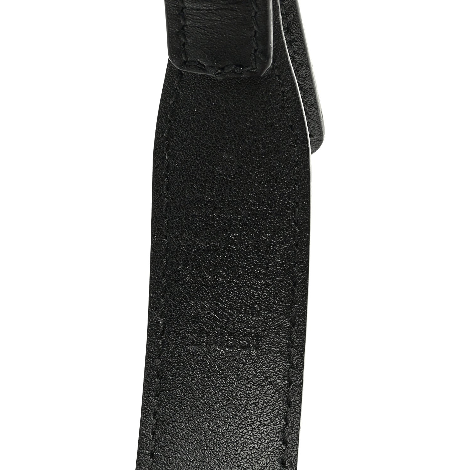 Gucci Efesto Leather Womens Horsebit 15/23mm Belt 100 40 Black 3 of 4