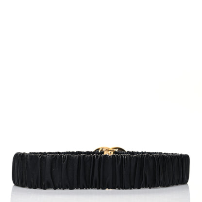 Chanel Lambskin Crystal CC Belt 65 26 Black 2 of 5