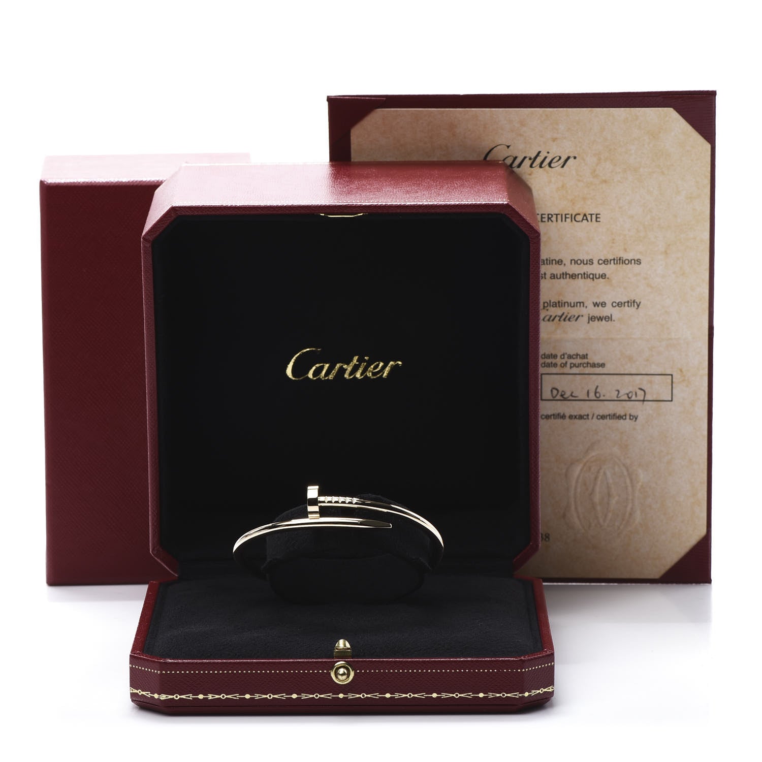 Cartier 18K Yellow Gold Juste Un Clou Bracelet 16 10 of 10