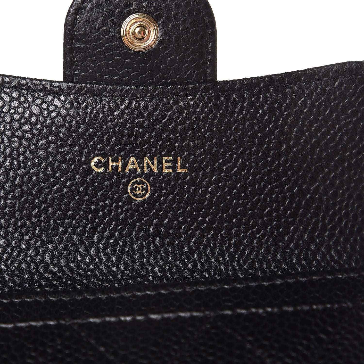 Chanel Caviar Quilted Flap Card Holder Black 6 of 9