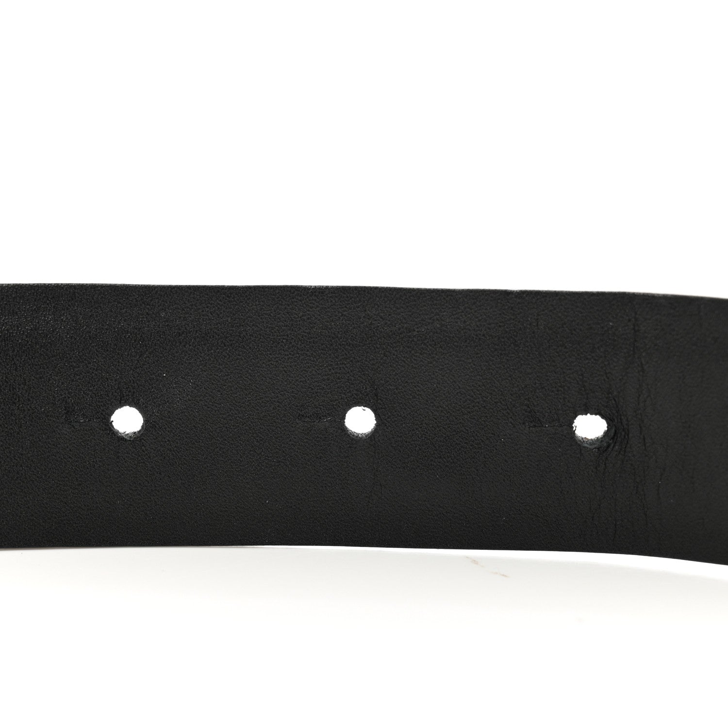 Chanel Calfskin Crystal Chain CC Belt 75 30 Black 6 of 7