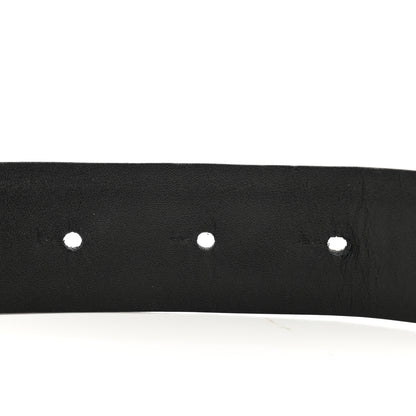 Chanel Calfskin Crystal Chain CC Belt 75 30 Black 6 of 7