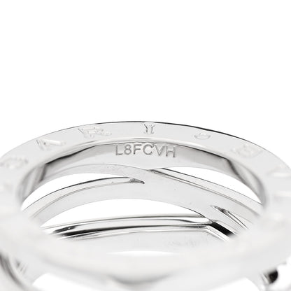Bulgari 18K White Gold B.Zero1 Legend Three-Band Ring 53 6.25 7 of 7