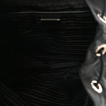Prada Nylon Vela Medium Backpack Black 5 of 9