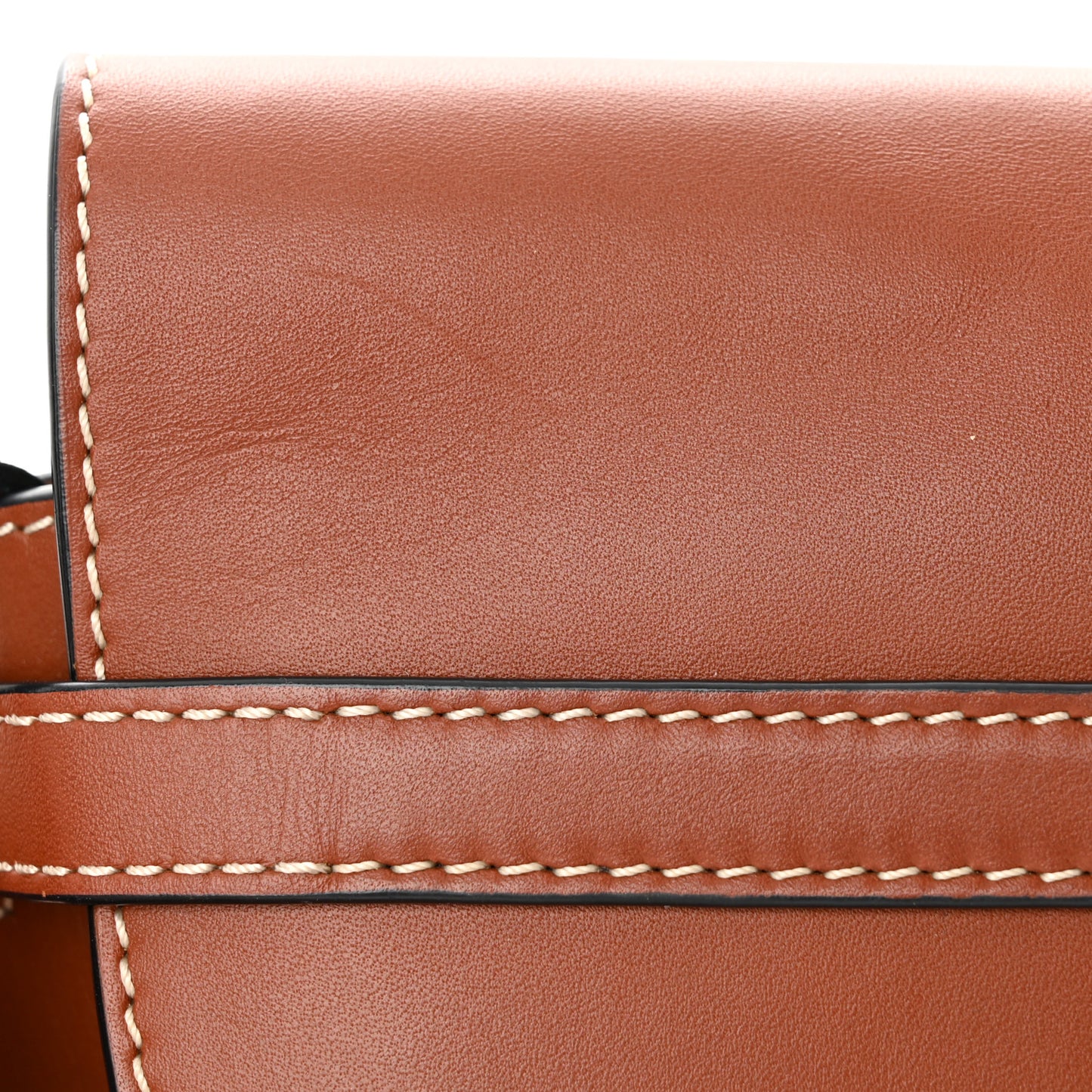 Calfskin Mini Gate Crossbody Bag Rust