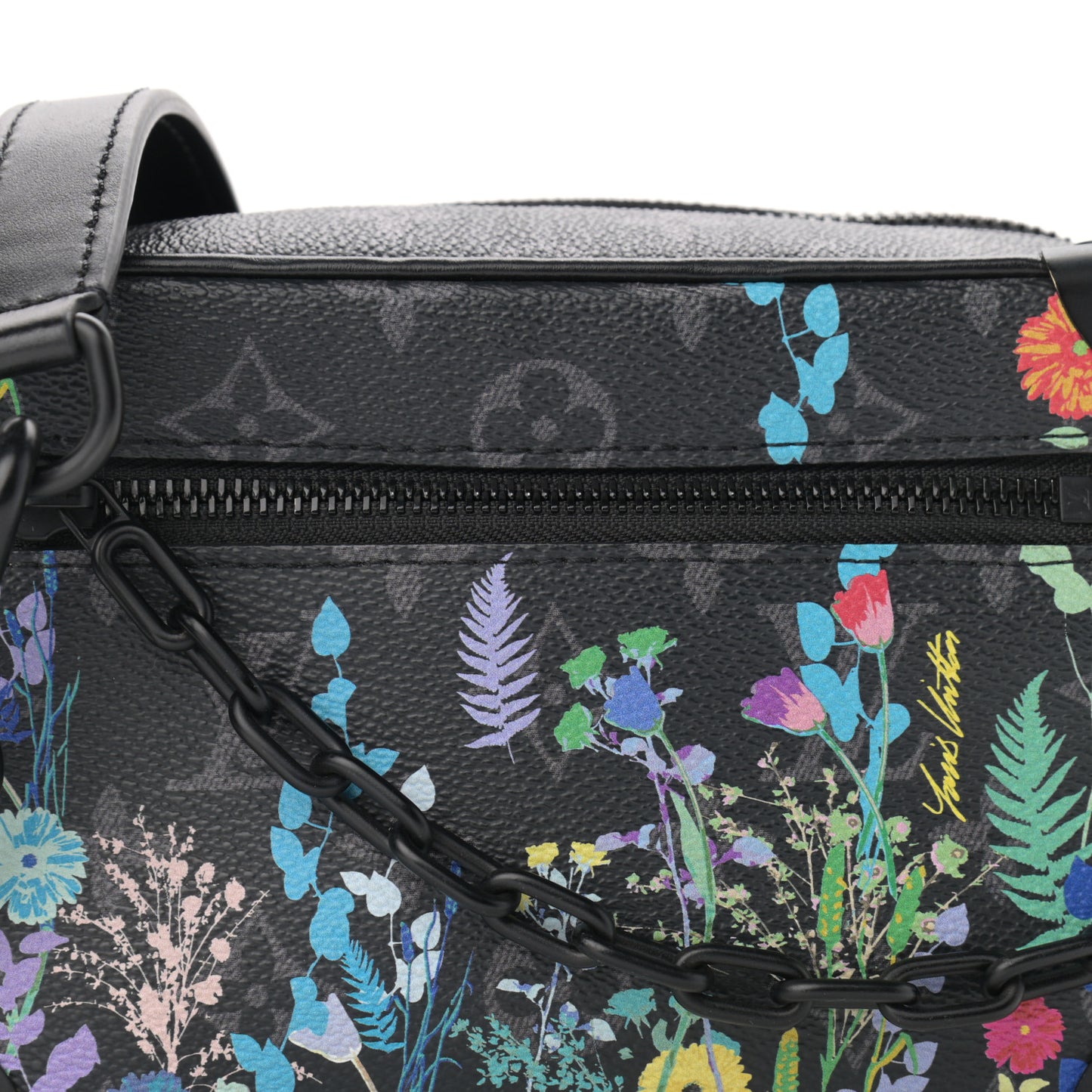 Monogram Eclipse Flower Print Mini Soft Trunk