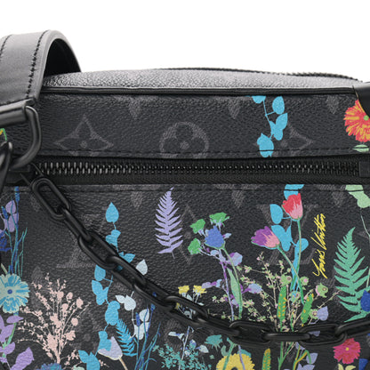 Louis Vuitton Monogram Eclipse Flower Print Mini Soft Trunk 8 of 10