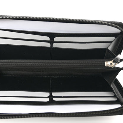 Chanel Caviar Large Timeless CC Zip Around Organizer Wallet Black 5 of 9