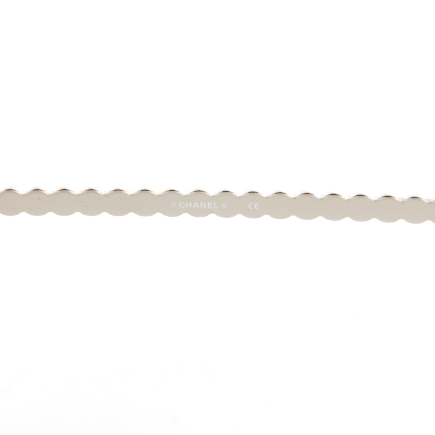 Pearl Round Sunglasses 71139 White