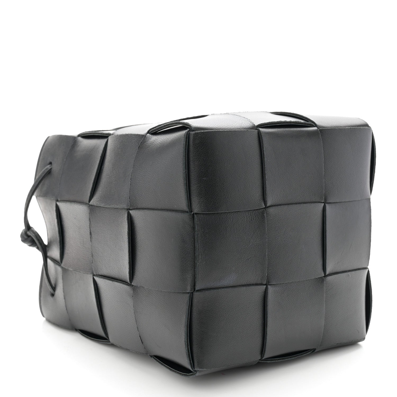 Bottega Veneta Nappa Maxi Intrecciato Cassette Bucket Bag Black 4 of 10