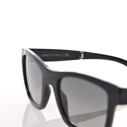 Chanel Nylon Metal Square Folding Sunglasses 6053 Black 5 of 7