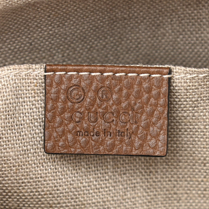 Gucci Monogram Mini Bree Messenger Bag Beige Tabacco 6 of 11