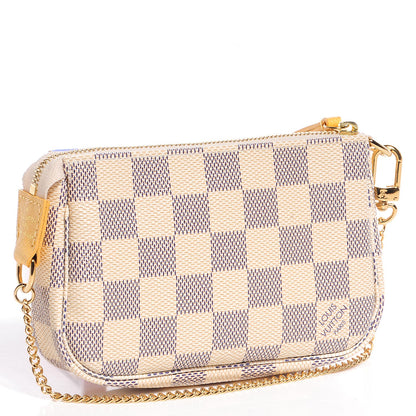 Louis Vuitton Damier Azur Illustre Mini Pochette Accessories 3 of 7