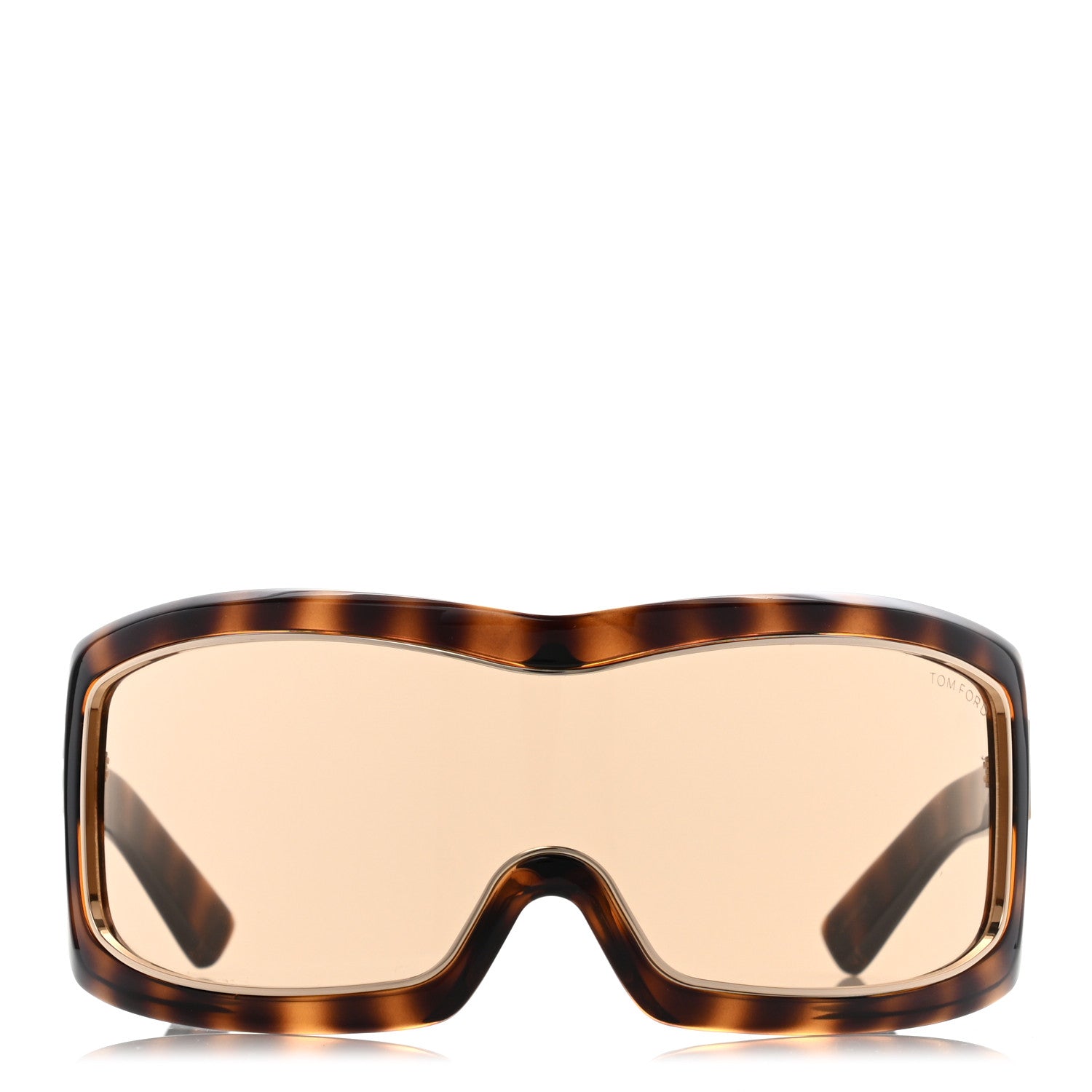 Tom Ford Olga Square Shield Sunglasses TF305 Tortoise 2 of 9