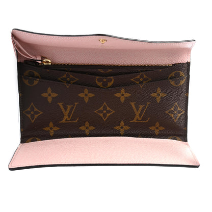 Louis Vuitton Monogram Josephine Wallet Rose Ballerine 4 of 4